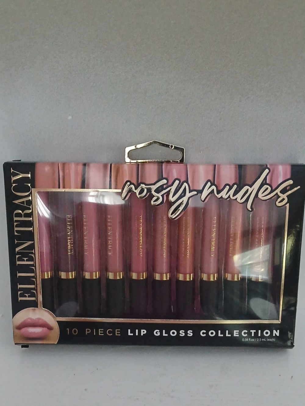 Ellen Tracy Rosy Nudes Lip Gloss Collection